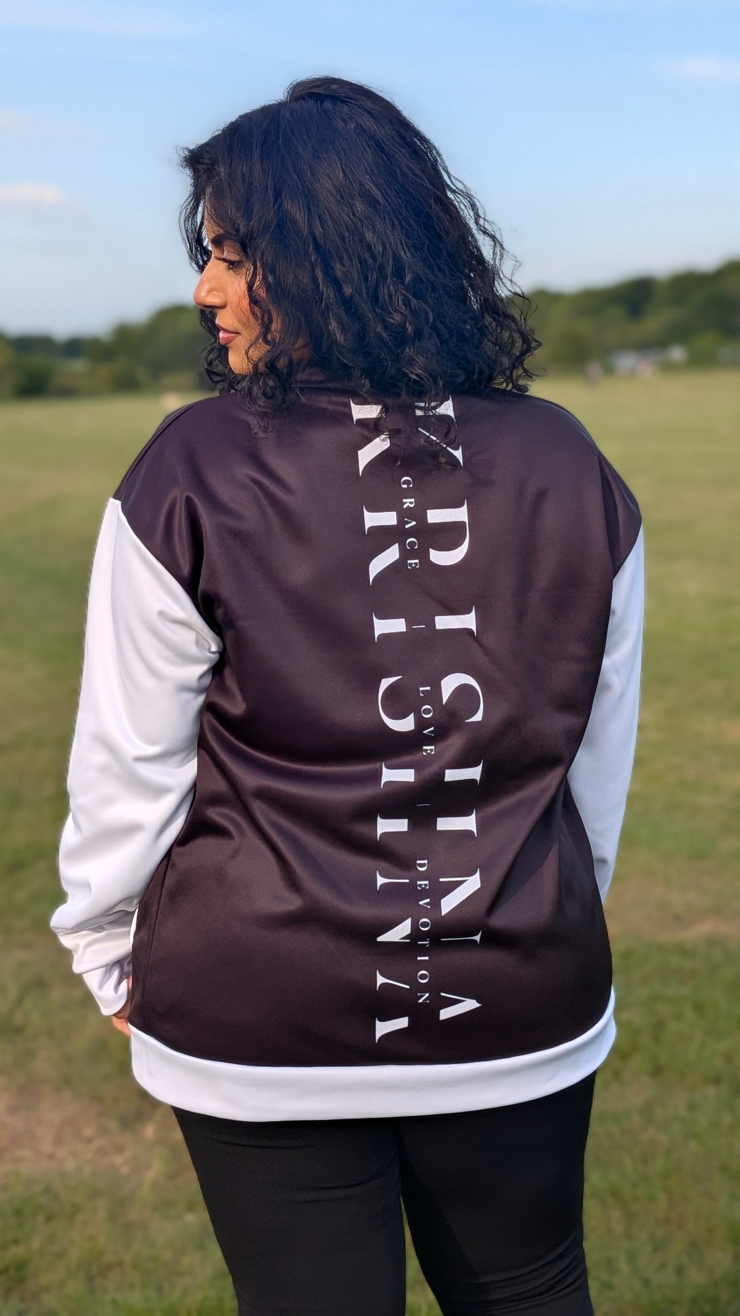 Krishna Varsity-inspired Jacket
