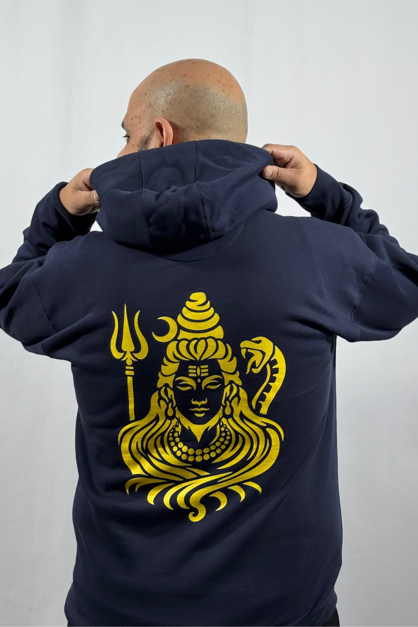 Har Har Mahadev Unisex Embroidered Hoodie | Modern Spiritual Apparel