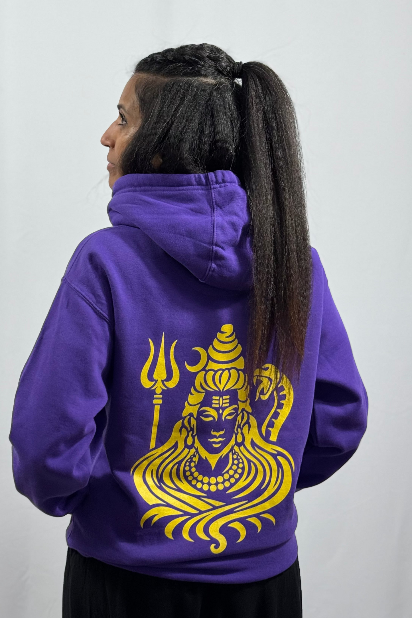 Har Har Mahadev Unisex Embroidered Hoodie | Modern Spiritual Apparel