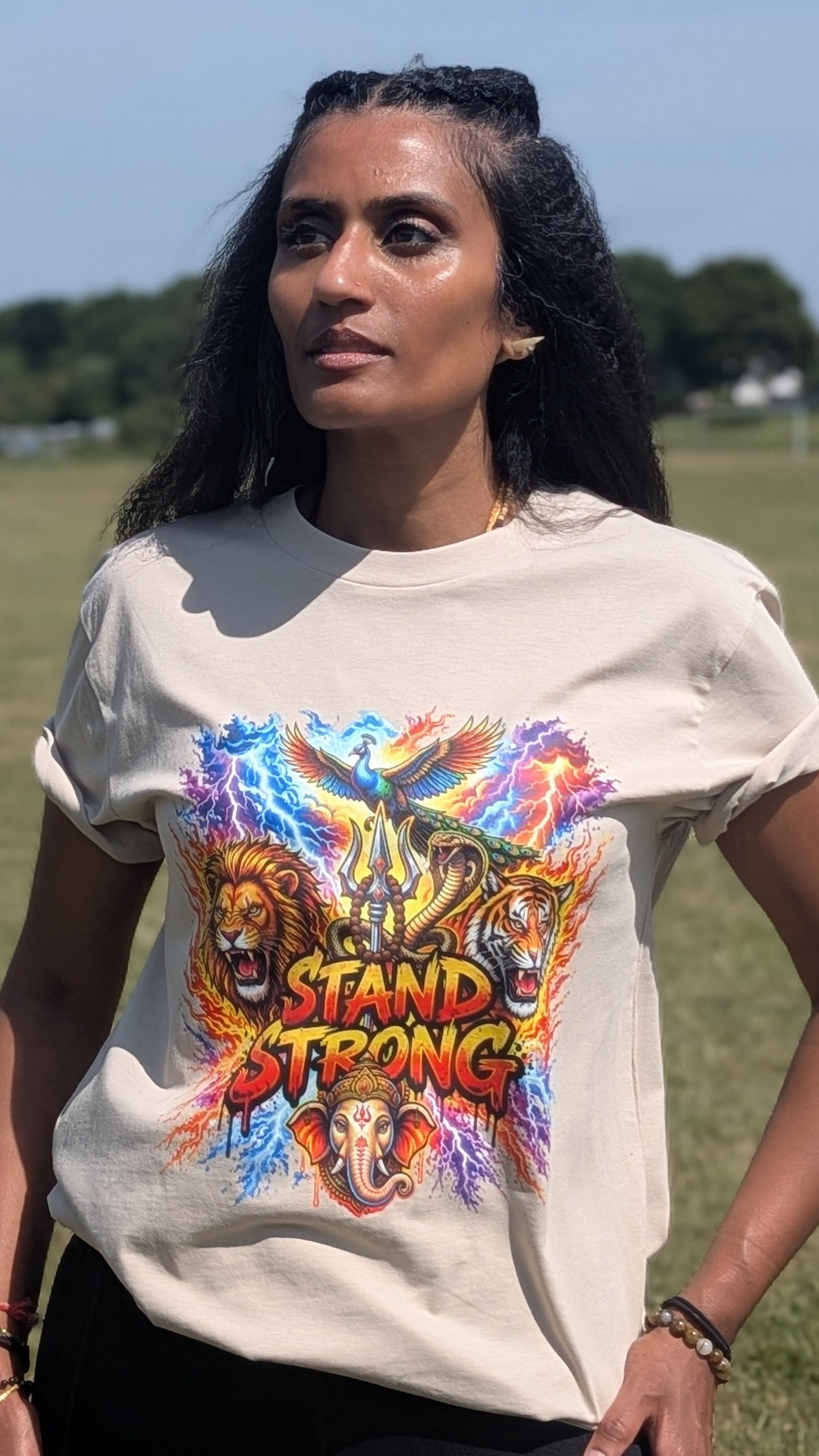 Stand Strong White Unisex T