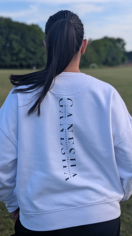 Ganesh Women’s White Sweatshirt