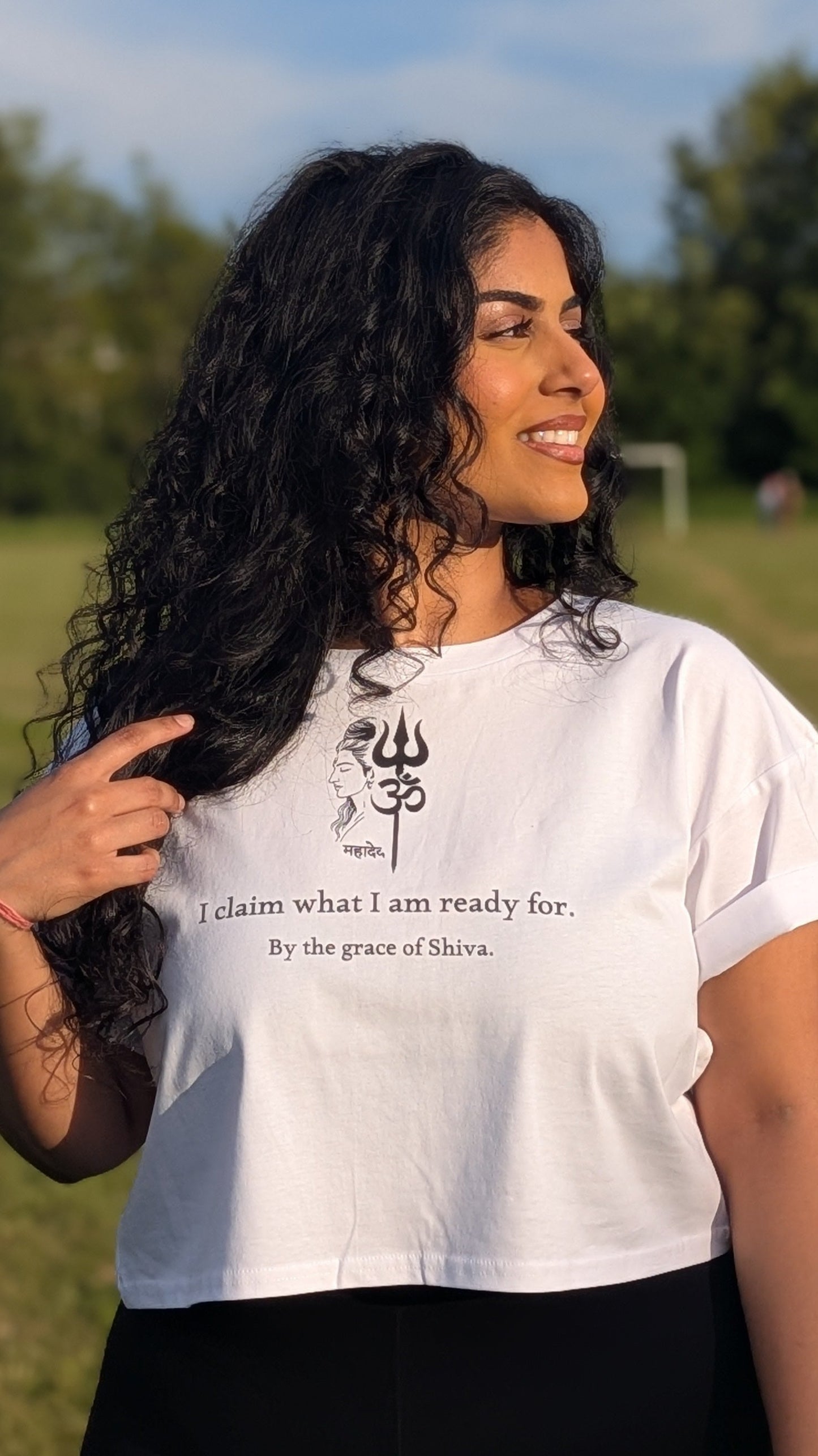 Shiva Crop Top -  I claim what I am ready for.