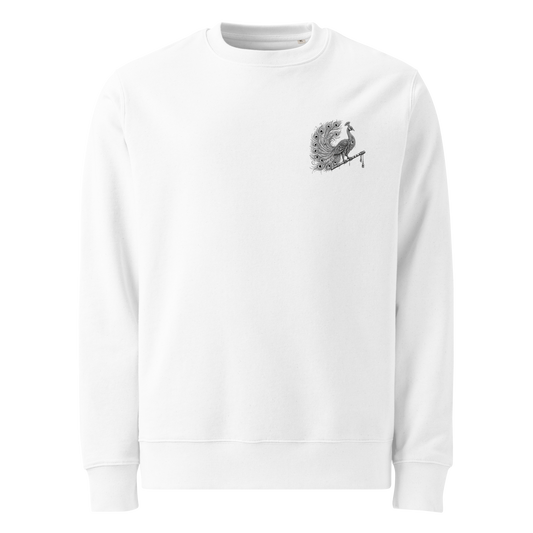 Krishna White Men's Sweatshirt