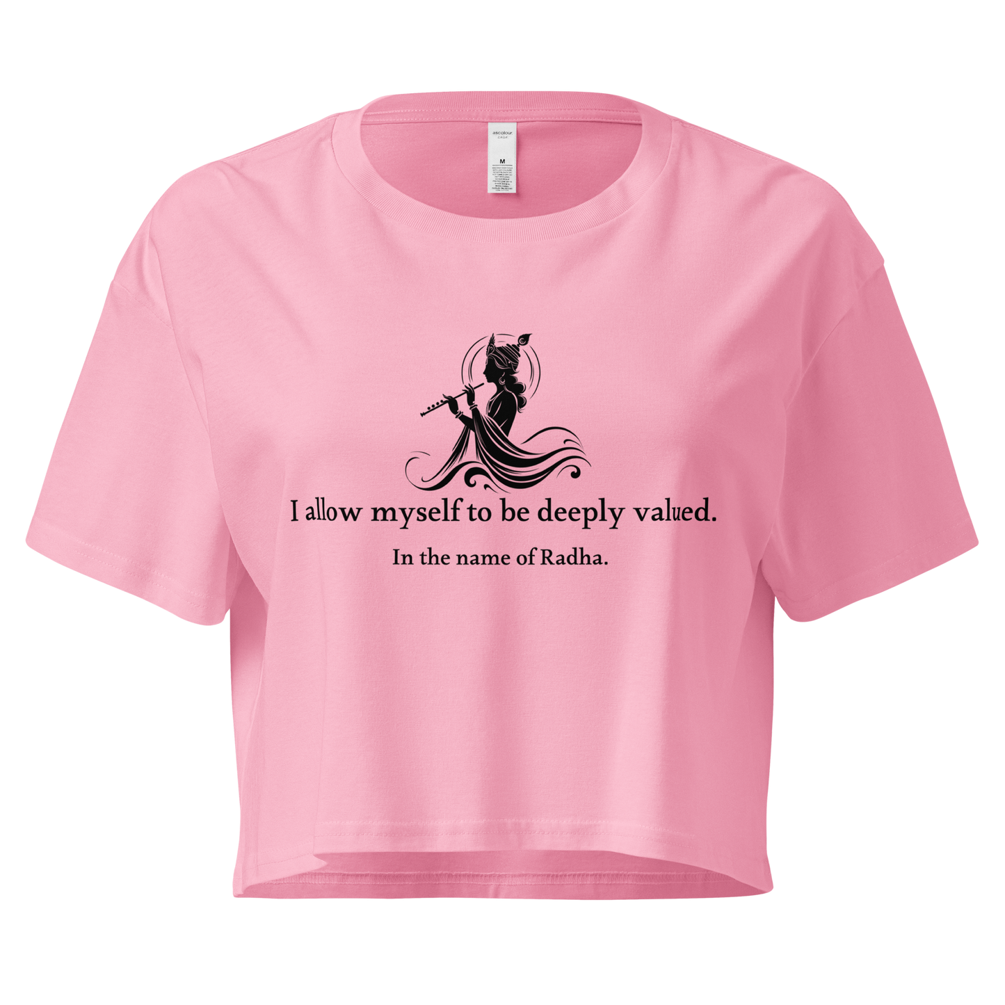 Radha Crop Top -  I allow myself to be deeply valued.