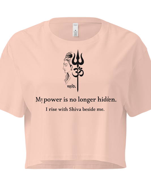 Shiva Crop Top - My power is no longer hidden.